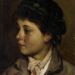 Portrait of a young boy